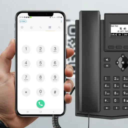E-Figo Phone Monopostazione +  SoftApp Aggiuntiva 15€/Mese